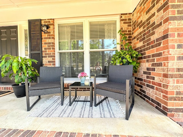 1735 Goshen Rd, Augusta, GA 30906 - view of patio / terrace with a porch