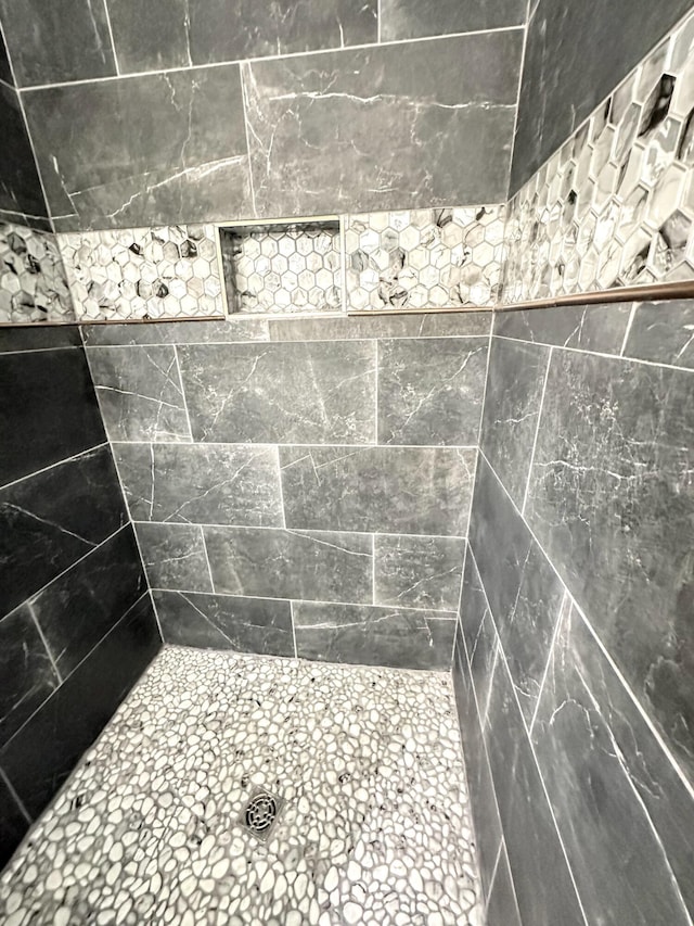 1735 Goshen Rd, Augusta, GA 30906 - bathroom with a tile shower