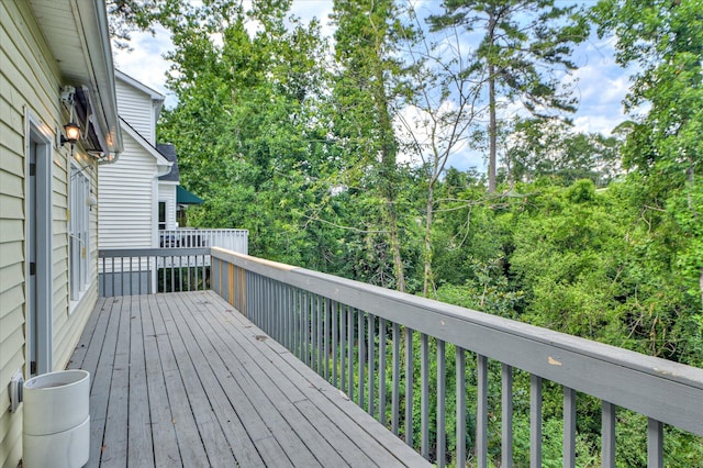 227 Water Oak Dr, Augusta, GA 30904 - view of wooden deck