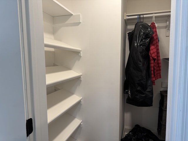 view of closet