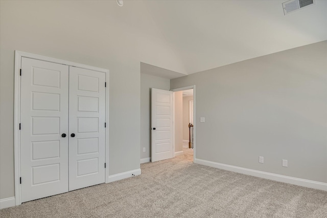 5265 Greyton Cir, North Augusta, SC 29860 - unfurnished bedroom with light carpet, baseboards, and a closet