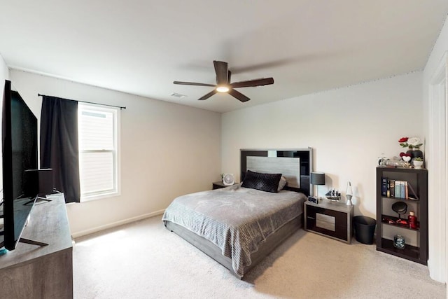 6134 High Top Ln, Aiken, SC 29801 - carpeted bedroom featuring baseboards and a ceiling fan