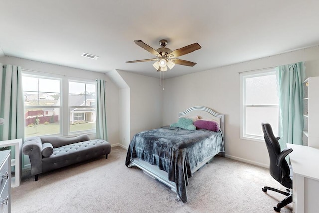6134 High Top Ln, Aiken, SC 29801 - bedroom featuring multiple windows, carpet flooring, and baseboards