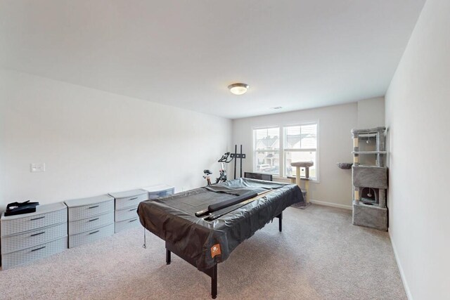6134 High Top Ln, Aiken, SC 29801 - recreation room with carpet, billiards, and baseboards