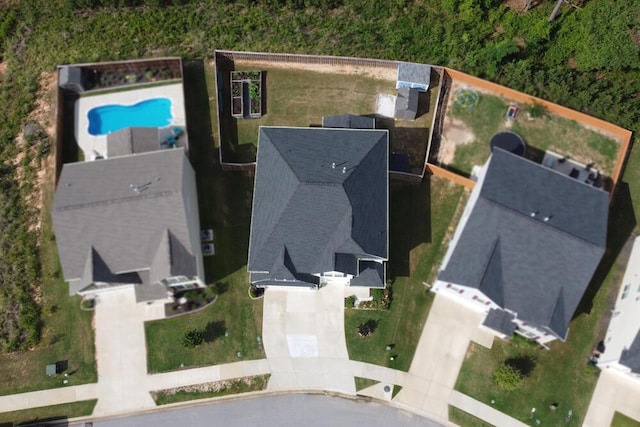 6134 High Top Ln, Aiken, SC 29801 - bird's eye view of a pool