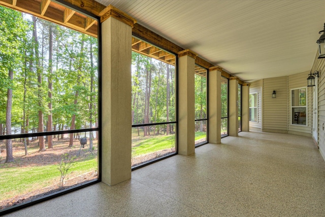 209 Apple Ln, Mccormick, SC 29835 - unfurnished sunroom with plenty of natural light