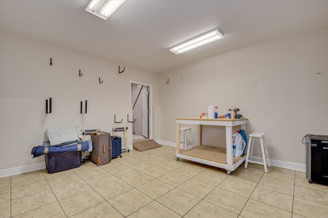 209 Apple Ln, Mccormick, SC 29835 - misc room with light tile patterned floors and baseboards