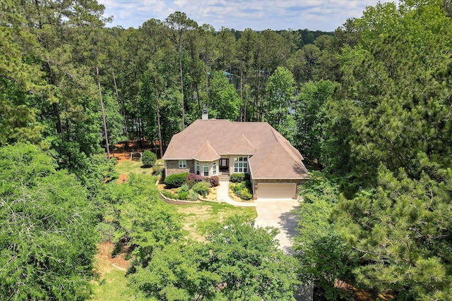 209 Apple Ln, Mccormick, SC 29835 - view of subject property with a heavily wooded area