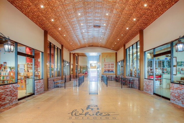 view of building lobby