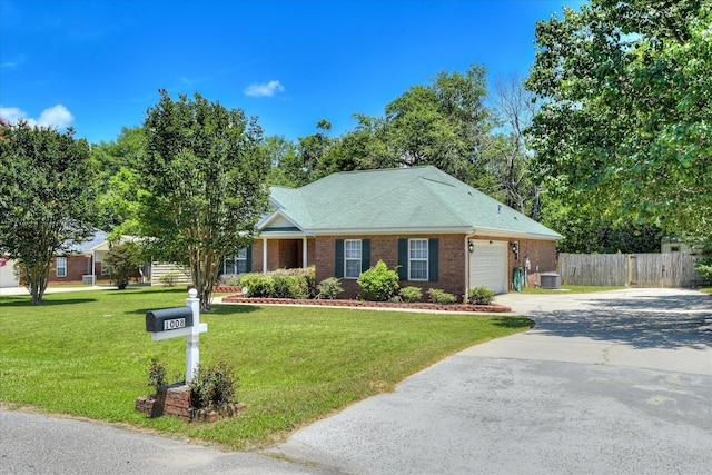 1008 Storey Mill Ct, Hephzibah, GA 30815 - ranch-style house featuring driveway, an attached garage, and brick siding