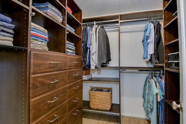 138 Evergreen Ln, Mccormick, SC 29835 - walk in closet with wood finished floors