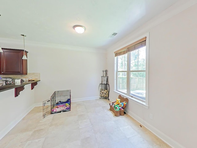 2461 Newbury Ave, Grovetown, GA 30813 - playroom with crown molding and baseboards