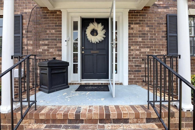 2920 Arrowhead Dr, Augusta, GA 30909 - property entrance featuring brick siding