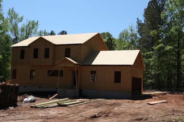 1021 S Pointe Ct, Tignall, GA 30668 - view of property in mid-construction