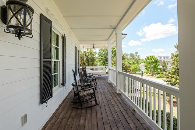 5099 Grande Park, Evans, GA 30809 - wooden deck featuring a porch