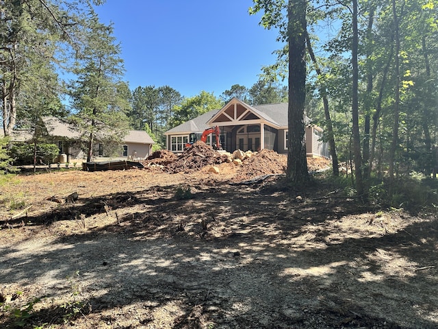 150 Shenandoah Dr, Mccormick, SC 29835 - back of house with a sunroom
