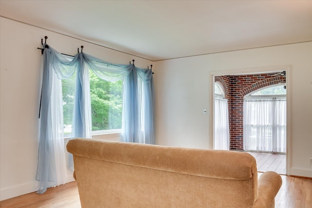 2336 Redwood Dr, Augusta, GA 30904 - living room featuring light wood finished floors and baseboards