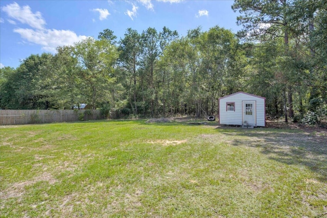 4921 Mossycup Ct, Hephzibah, GA 30815 - view of yard with a shed