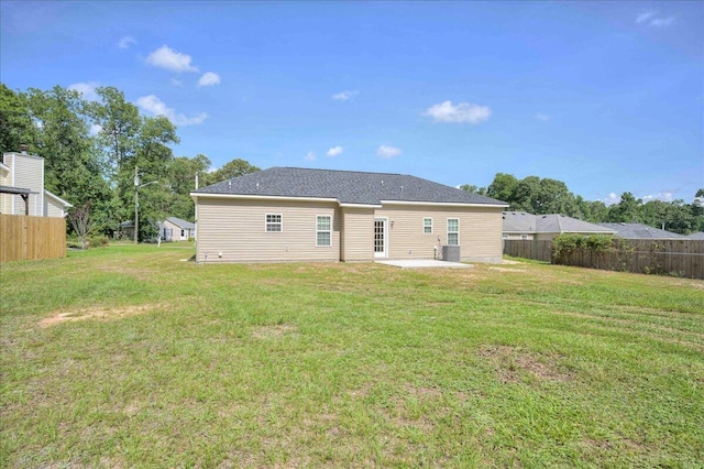 4921 Mossycup Ct, Hephzibah, GA 30815 - back of house with a patio area