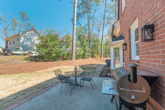 view of patio / terrace featuring outdoor dining area