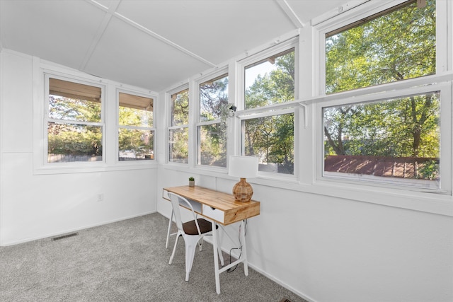 1738 Kissingbower Rd, Augusta, GA 30904 - sunroom with carpet flooring and healthy amount of natural light