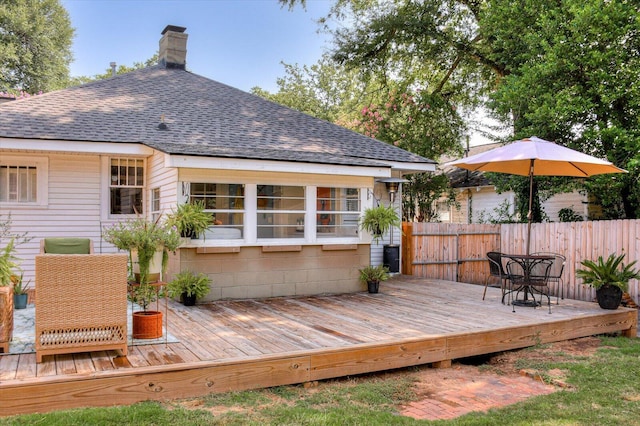 1958 Mcdowell St, Augusta, GA 30904 - view of deck