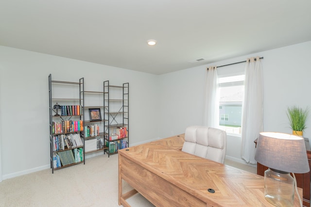 6058 Whitewater Dr, North Augusta, SC 29841 - office with baseboards and recessed lighting