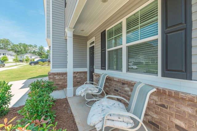 6058 Whitewater Dr, North Augusta, SC 29841 - view of covered porch