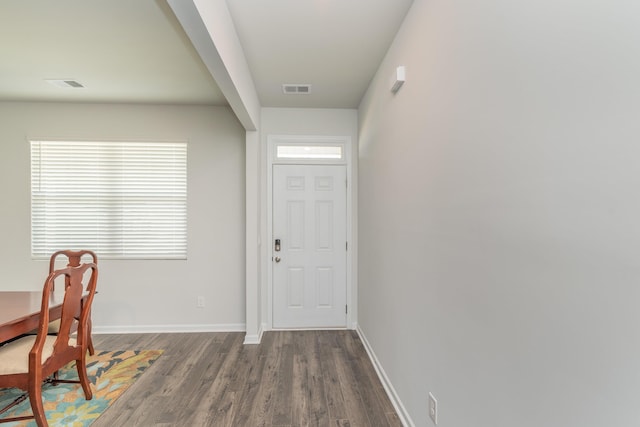 6058 Whitewater Dr, North Augusta, SC 29841 - entryway with wood finished floors and plenty of natural light