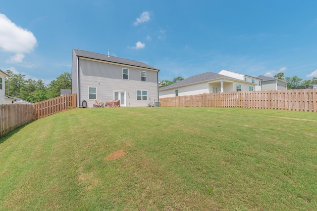 6058 Whitewater Dr, North Augusta, SC 29841 - back of property featuring a fenced backyard