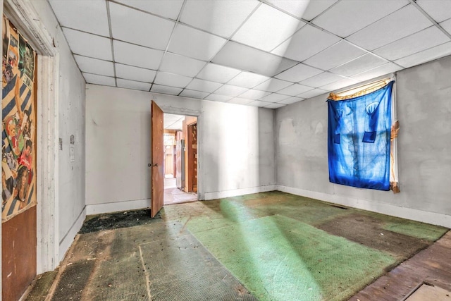 485 Adams St, Sparta, GA 31087 - unfurnished room with a drop ceiling and baseboards