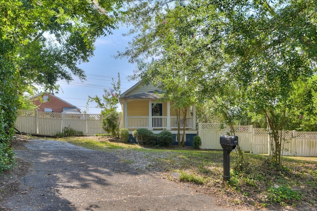 1703 Marion Ave, North Augusta, SC 29841 - view of front of house featuring a porch
