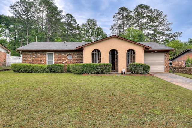 3554 Gardenbrook Dr, Augusta, GA 30906 - view of front facade with brick siding, concrete driveway, and roof with shingles