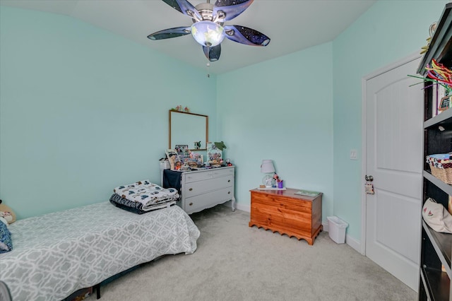1548 Driftwood Ln, Grovetown, GA 30813 - carpeted bedroom featuring a ceiling fan and baseboards