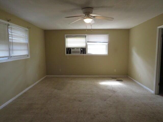 2202 Vireo Dr, North Augusta, SC 29841 - empty room with ceiling fan and carpet