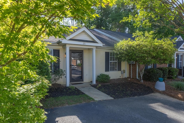 26 Charlestowne Dr, Augusta, GA 30907 - view of front of property featuring stucco siding