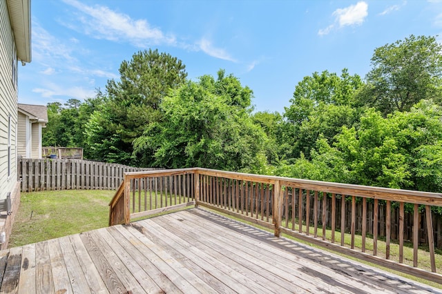2532 Grier Cir, Evans, GA 30809 - view of wooden deck