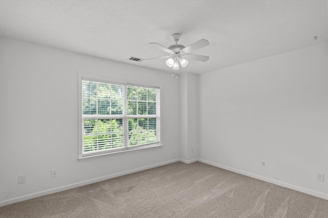 2532 Grier Cir, Evans, GA 30809 - empty room with carpet flooring, baseboards, and a ceiling fan