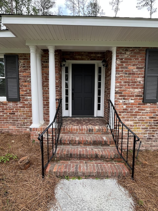 3517 Jamaica Dr, Augusta, GA 30909 - view of exterior entry featuring brick siding