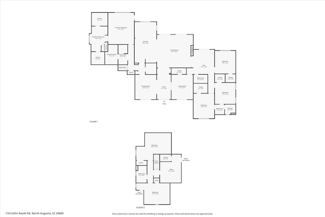 110 Collin Reeds Rd, North Augusta, SC 29860 - room layout