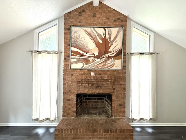 231 Norma Ln, Evans, GA 30809 - detailed view of baseboards, a fireplace, and wood finished floors