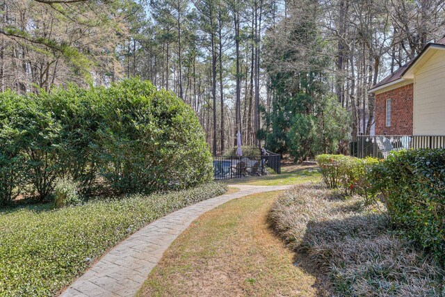 5407 Kiokee Ridge Rd, Evans, GA 30809 - view of yard featuring fence