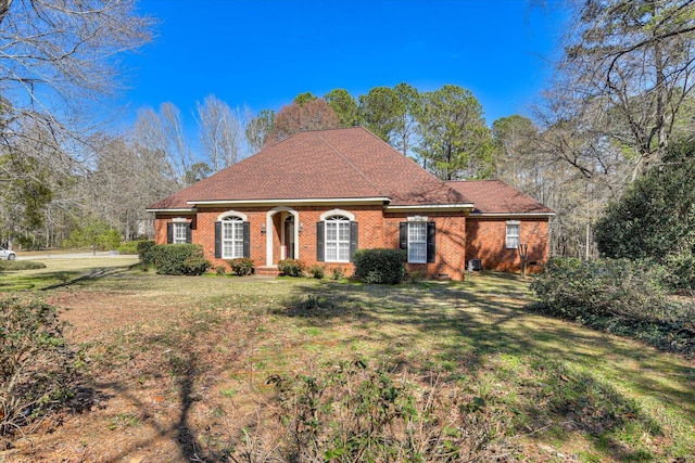 5407 Kiokee Ridge Rd, Evans, GA 30809 - view of front of property with brick siding and a front lawn