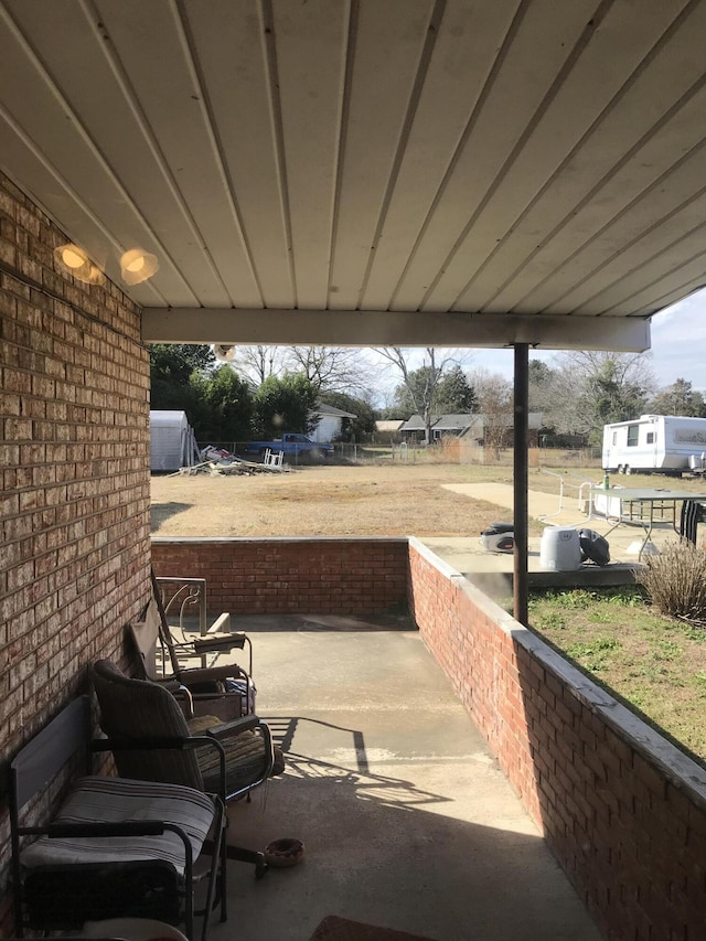 view of patio