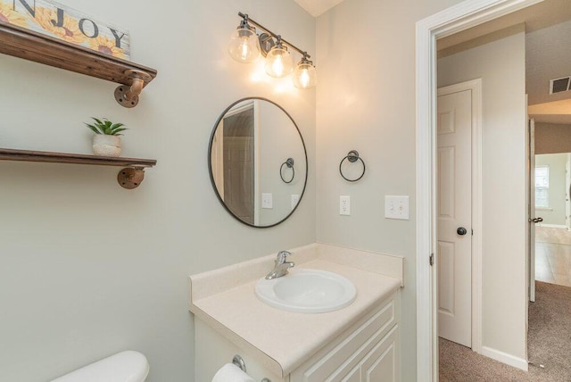 510 Sweet Meadow Dr, Grovetown, GA 30813 - bathroom with vanity and toilet