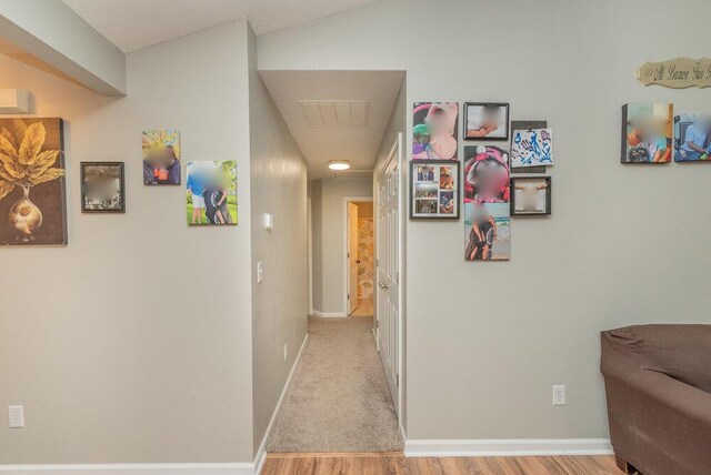 510 Sweet Meadow Dr, Grovetown, GA 30813 - corridor featuring light wood-style flooring and baseboards