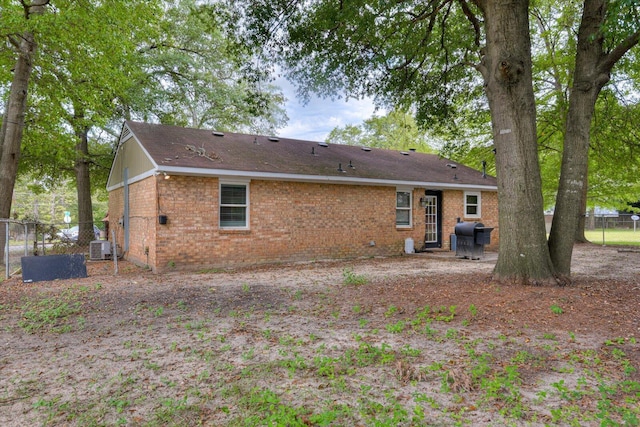 view of rear view of property