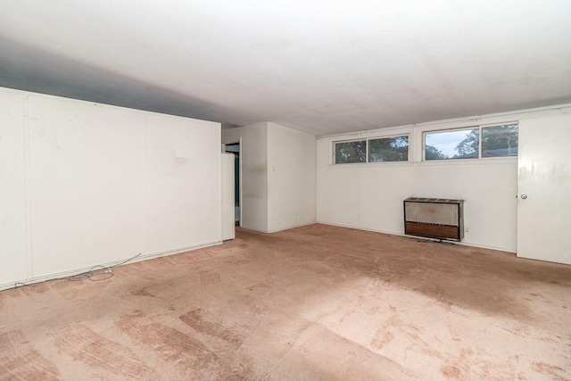 interior space with light colored carpet