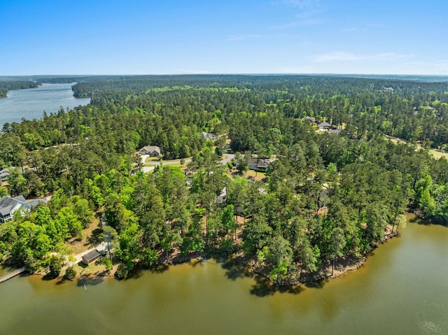 9 Caravel Cir, Mccormick, SC 29835 - aerial view of property and surrounding area with a forest and a nearby body of water