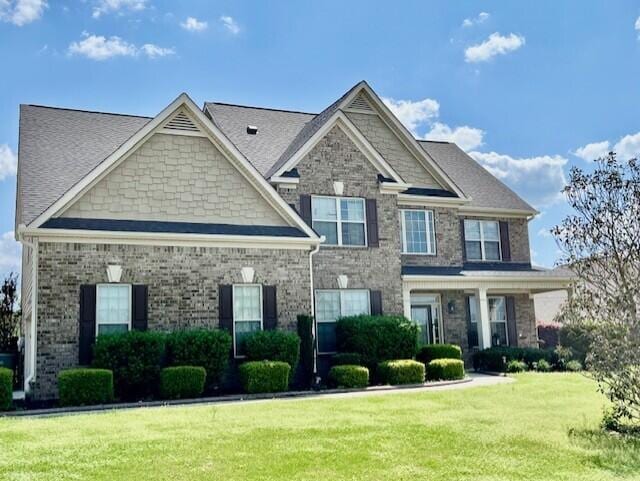 603 Yonto Dr, Grovetown, GA 30813 - craftsman-style house featuring a front yard and brick siding